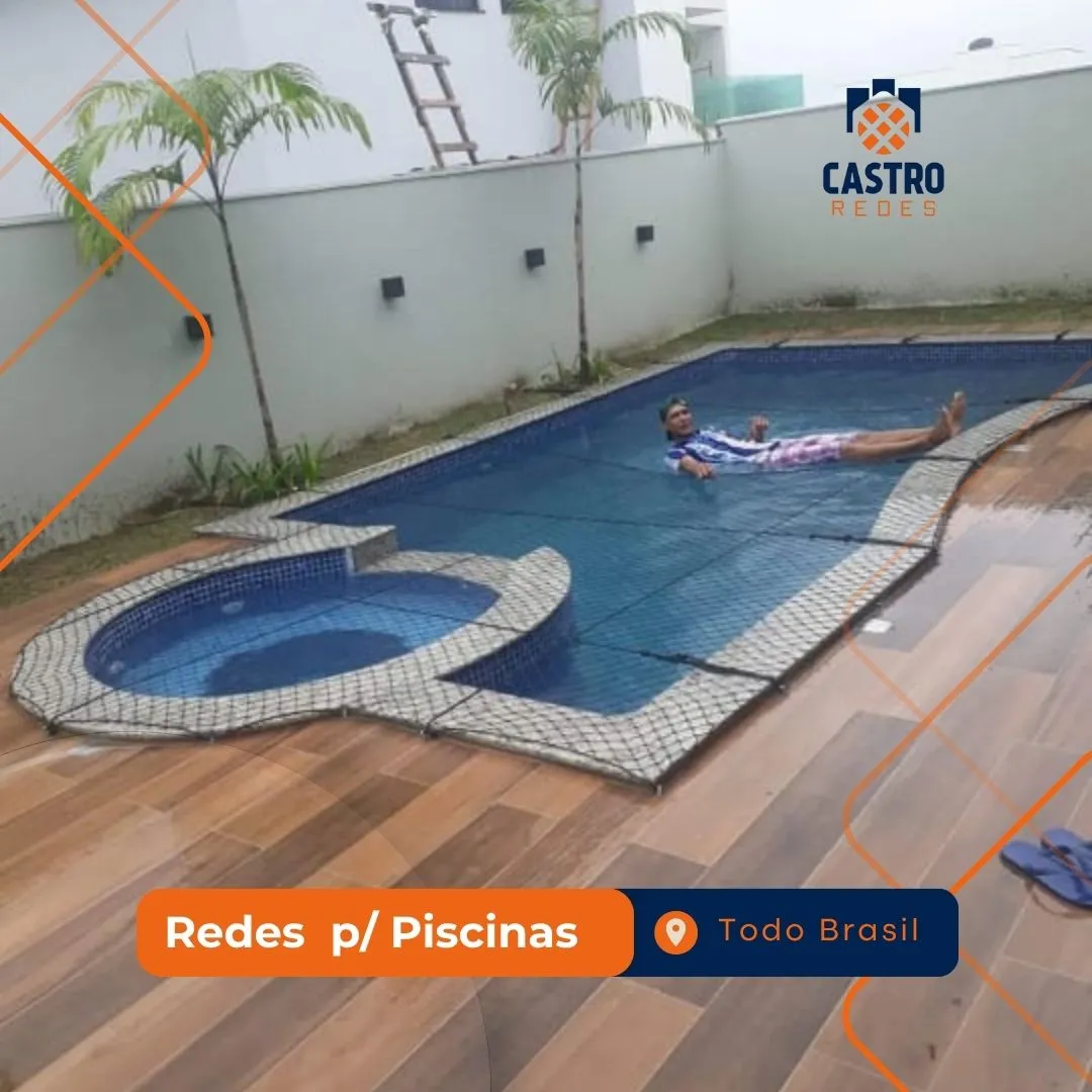 Redes de Proteção para Piscinas