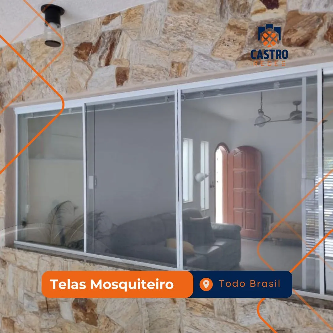 Telas Mosquiteiro  Castro Redes